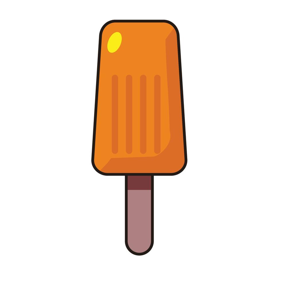 ice cream doddle cartoon vector