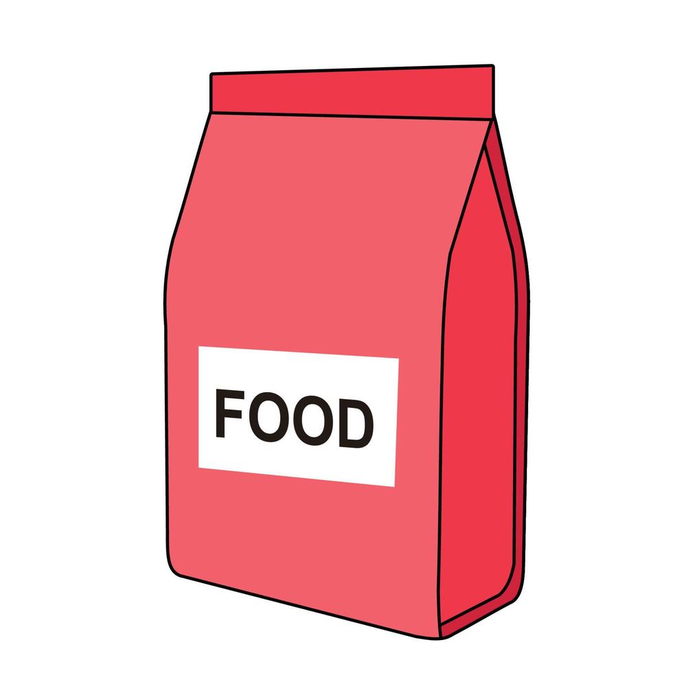 food paper packaging vector