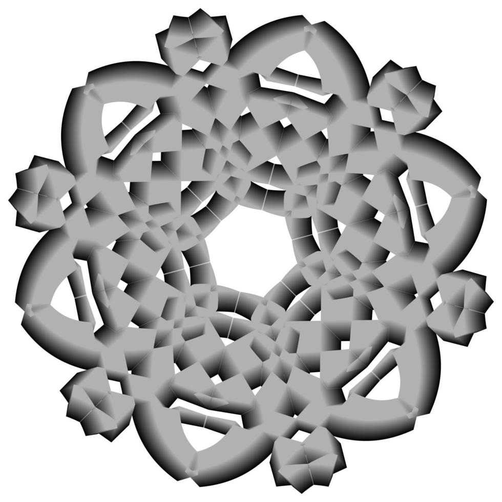 3d abstract logo. Suitable for company, background, t-shirts, and so on. vector