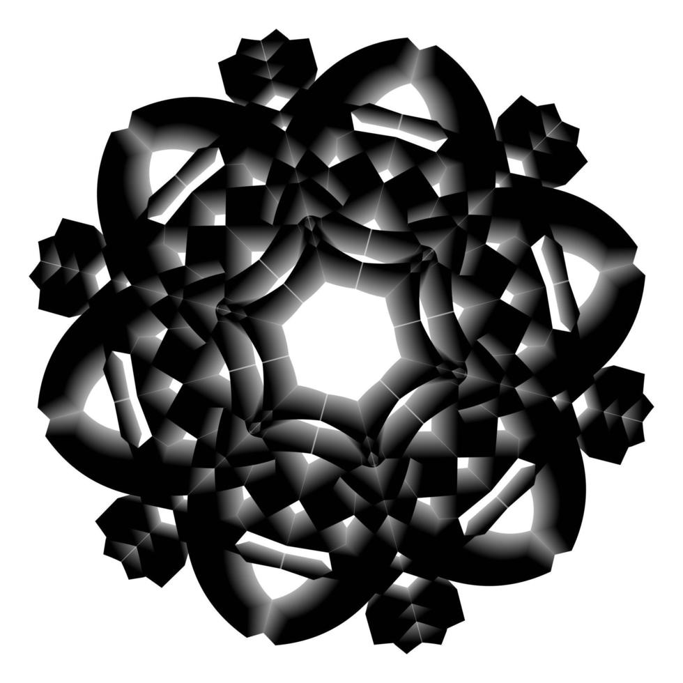 3d abstract logo. Suitable for company, background, t-shirts, and so on. vector