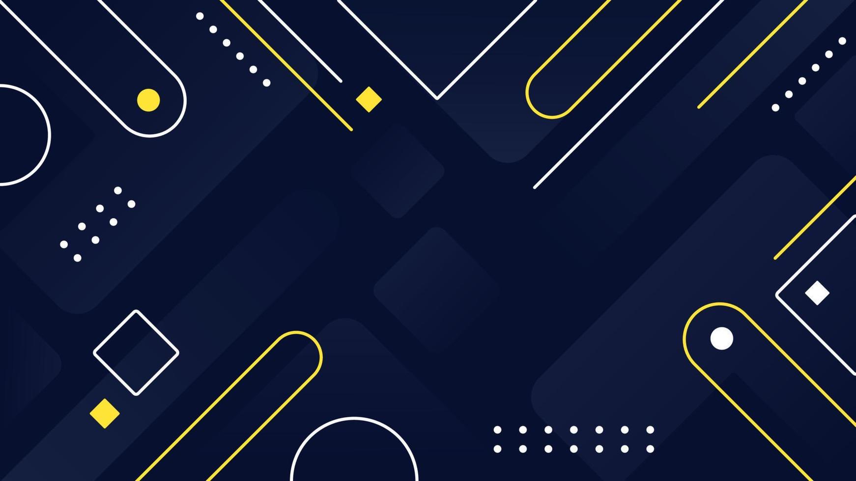 Abstract background line rounded design vector