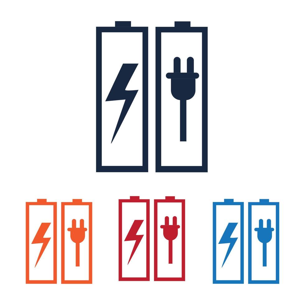 Battery charge icon vector