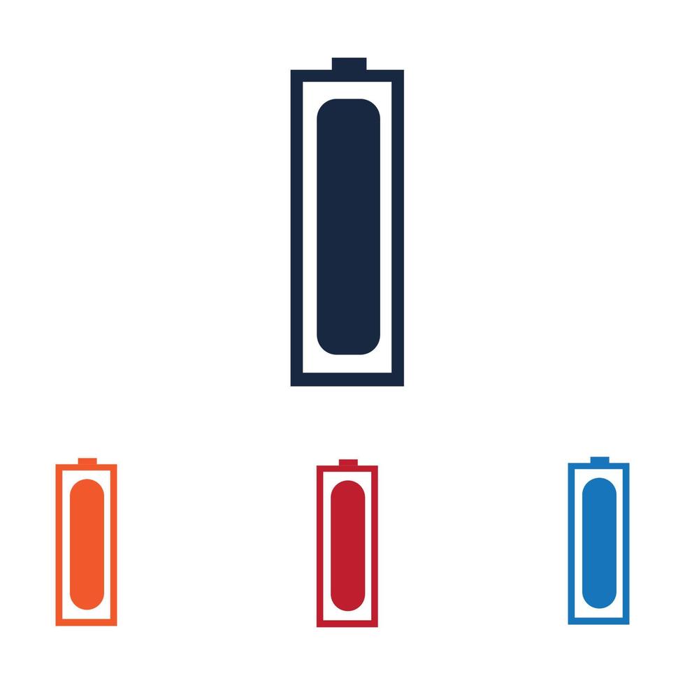 Battery charge icon vector