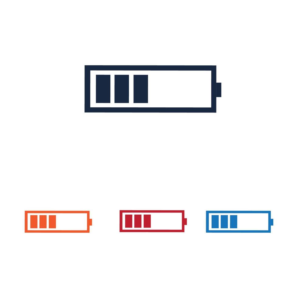 Battery charge icon vector