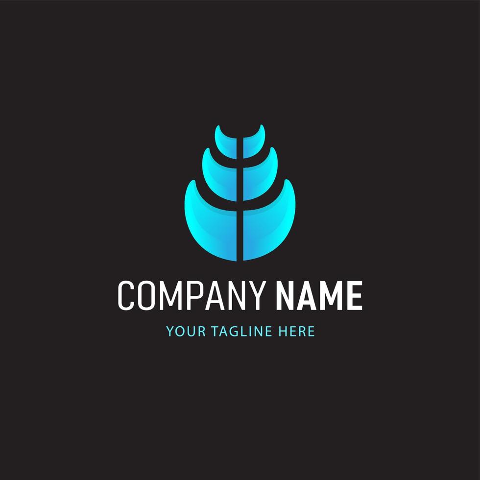 Colorful Logo Design Abstract And Gradient Style vector