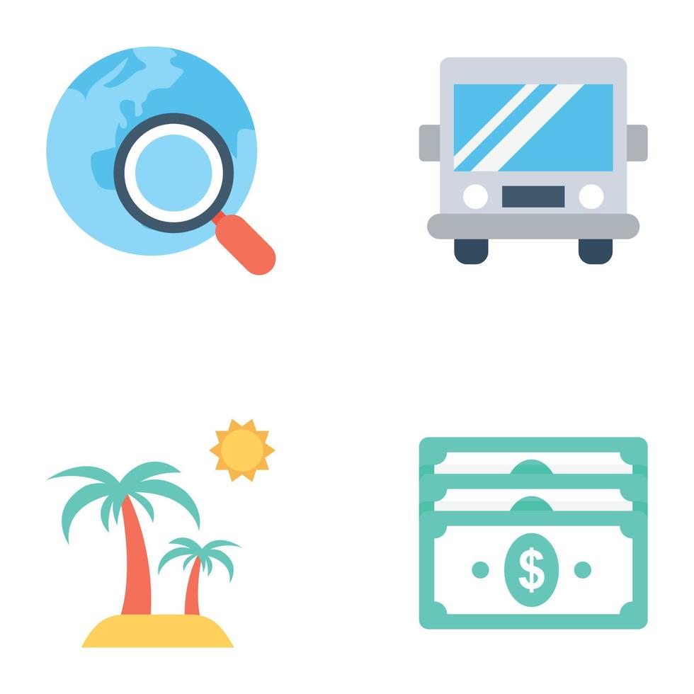 Trendy Dollar Concepts vector