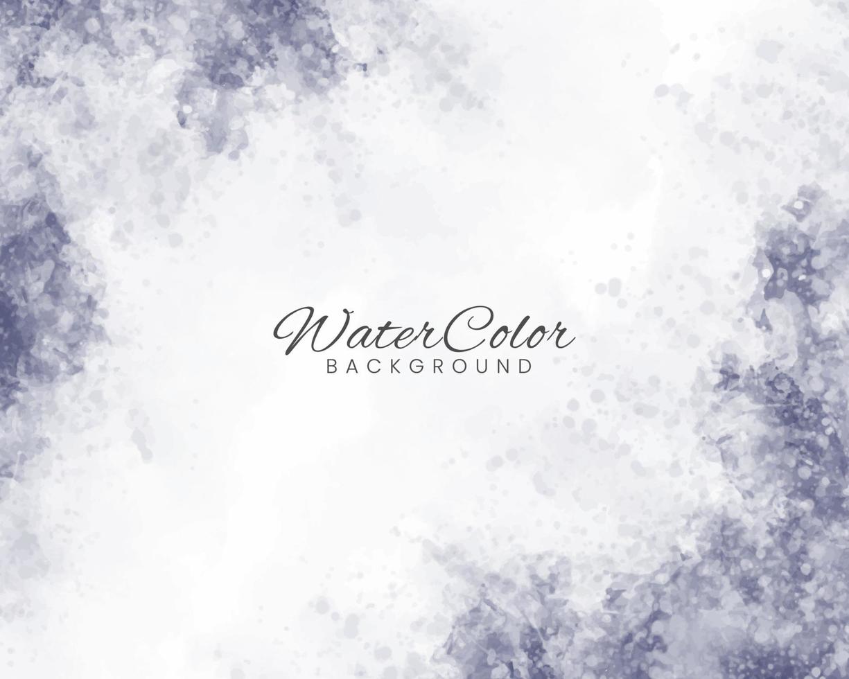 Abstract splashed watercolor textured background vector