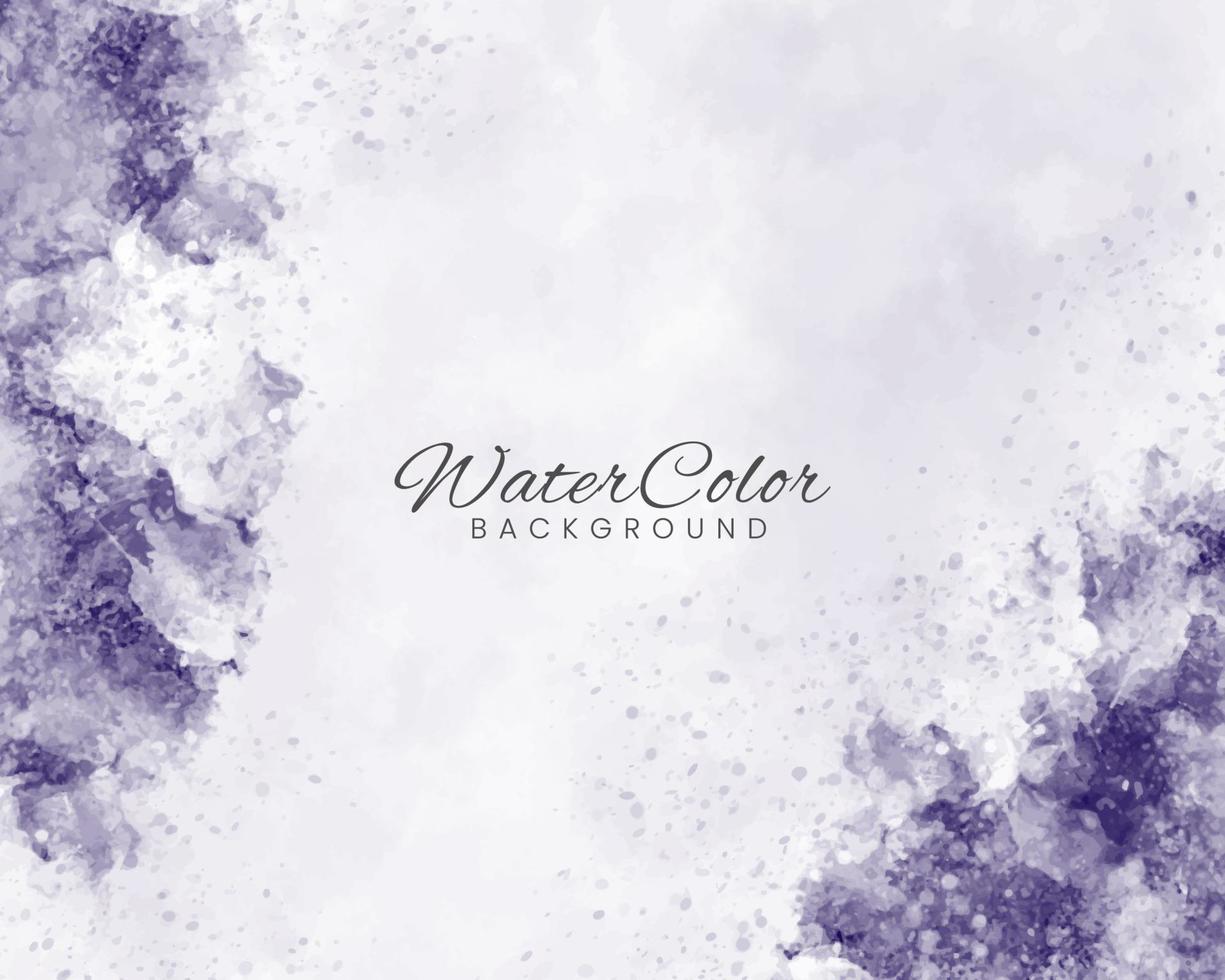 Abstract splashed watercolor textured background vector