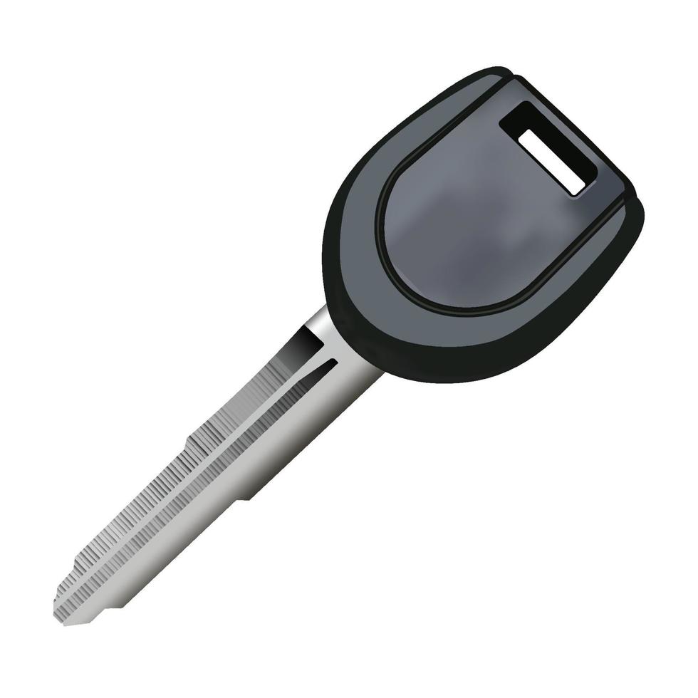 Car key illustration vector
