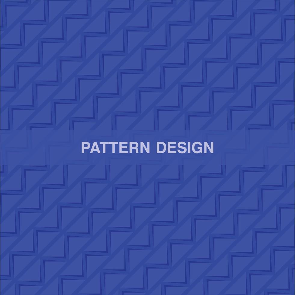 Blue seamless pattern design vector