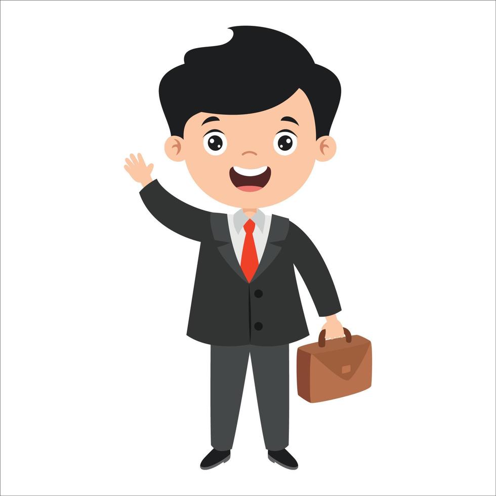 Cartoon Drawing Of A Businessman 5520137 Vector Art at Vecteezy