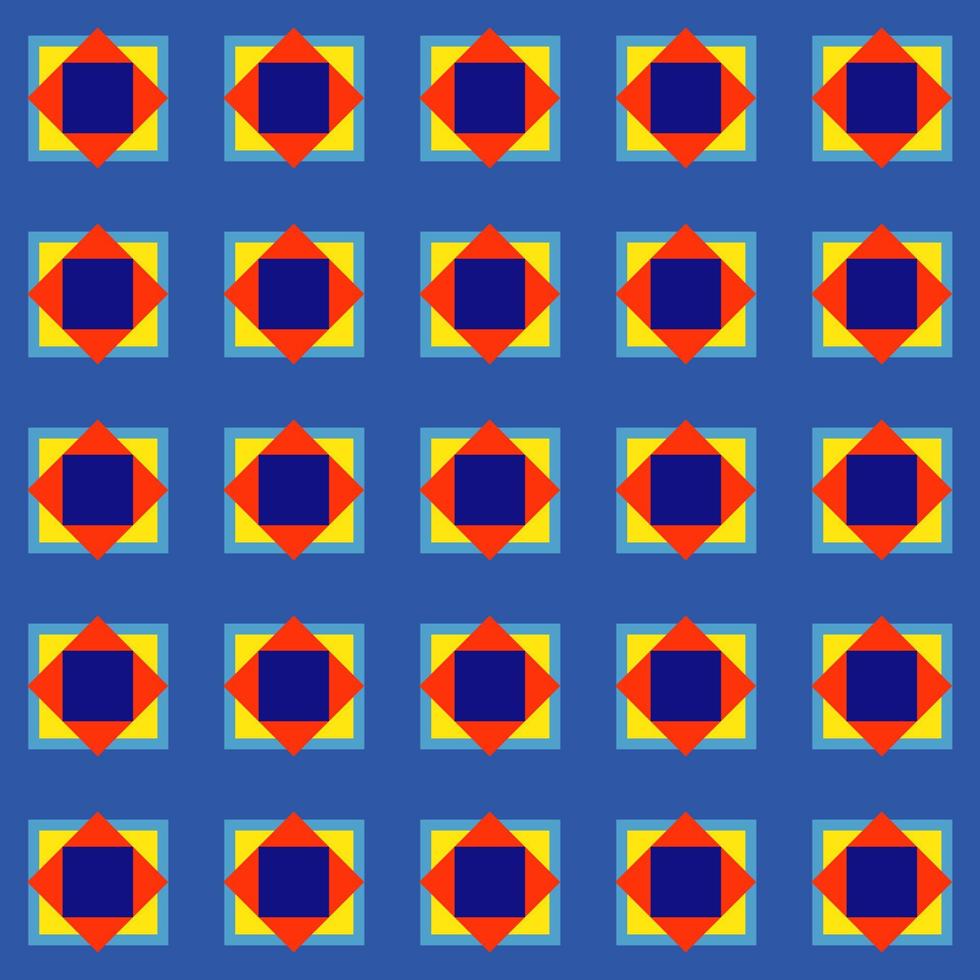 Geometric Colored Pattern vector