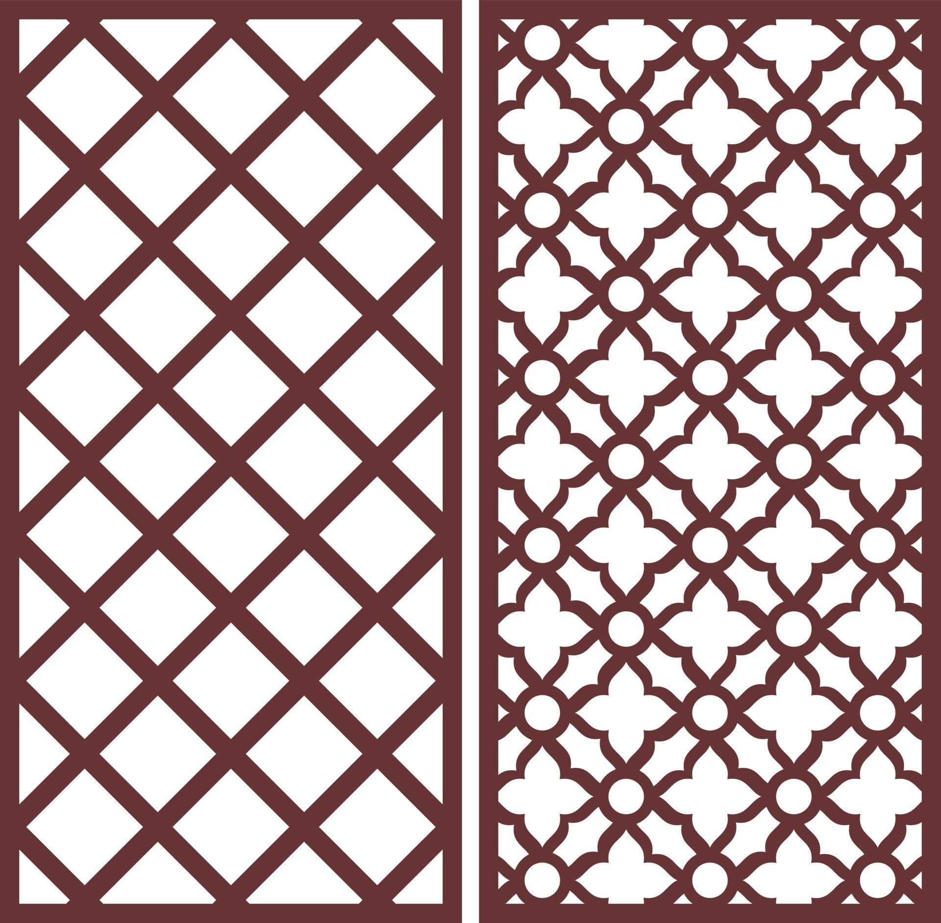 Mdf Board Cnc Router MDF Laser Jali Cutting design vector jali for