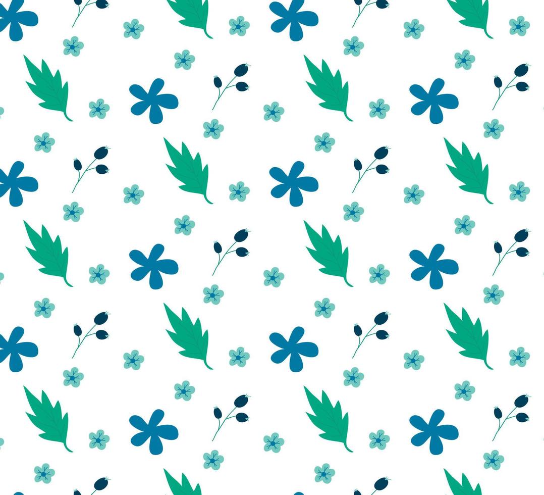 fondo de flores mínimo sobre fondo blanco. estilo minimalista moderno. patrón sin costuras de tela vectorial. vector