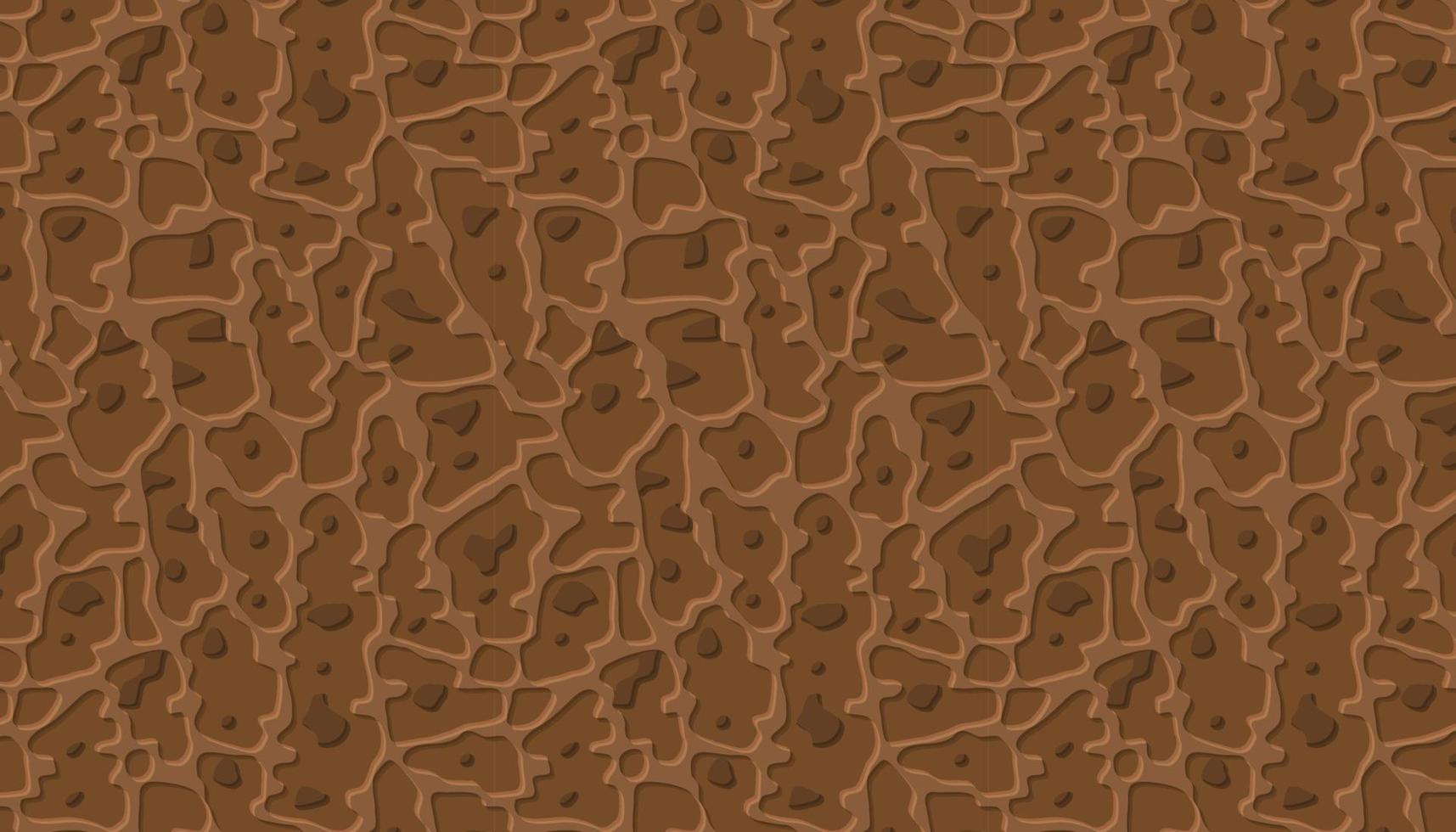 Soil texture background. vector