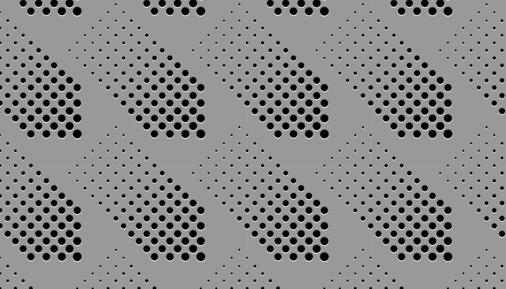 Metal  perforated pattern texture mesh background. vector