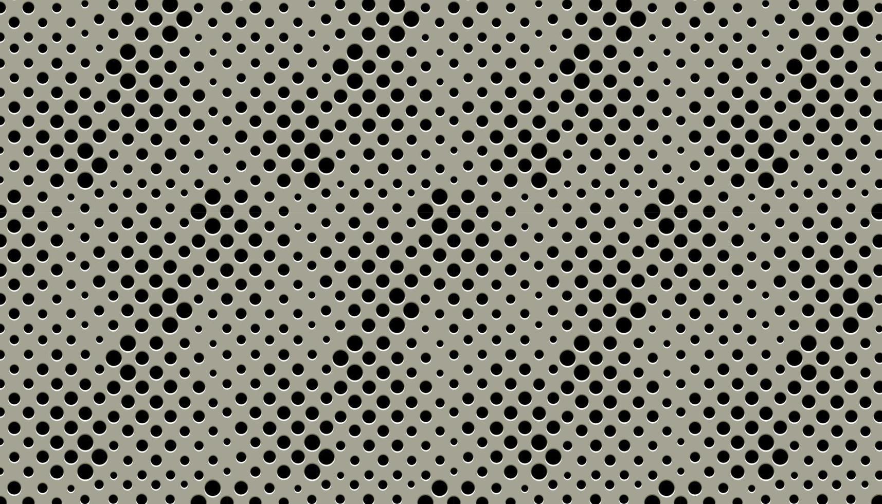 Metal  perforated pattern texture mesh background. vector