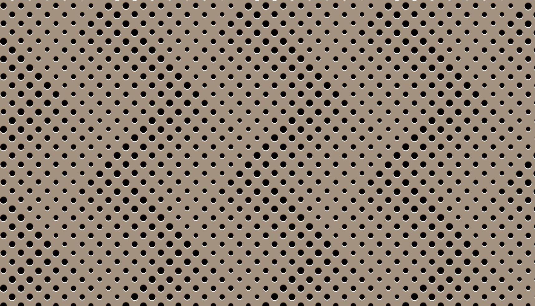Metal  perforated pattern texture mesh background. vector