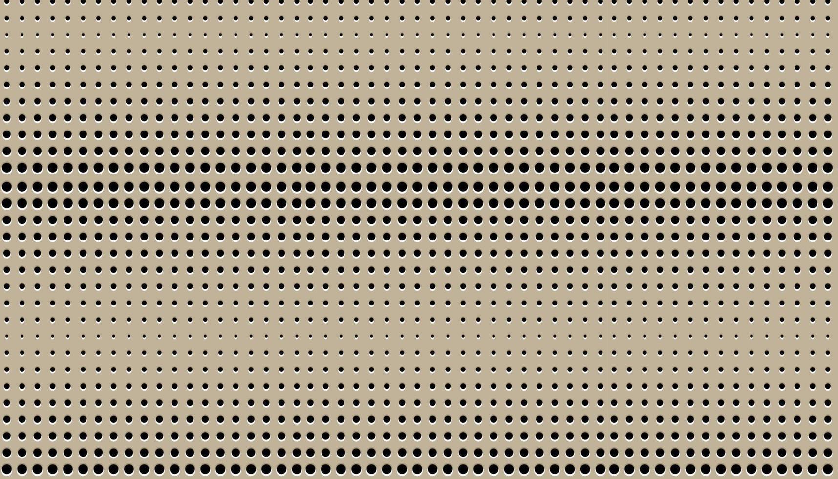 Metal  perforated pattern texture mesh background. vector