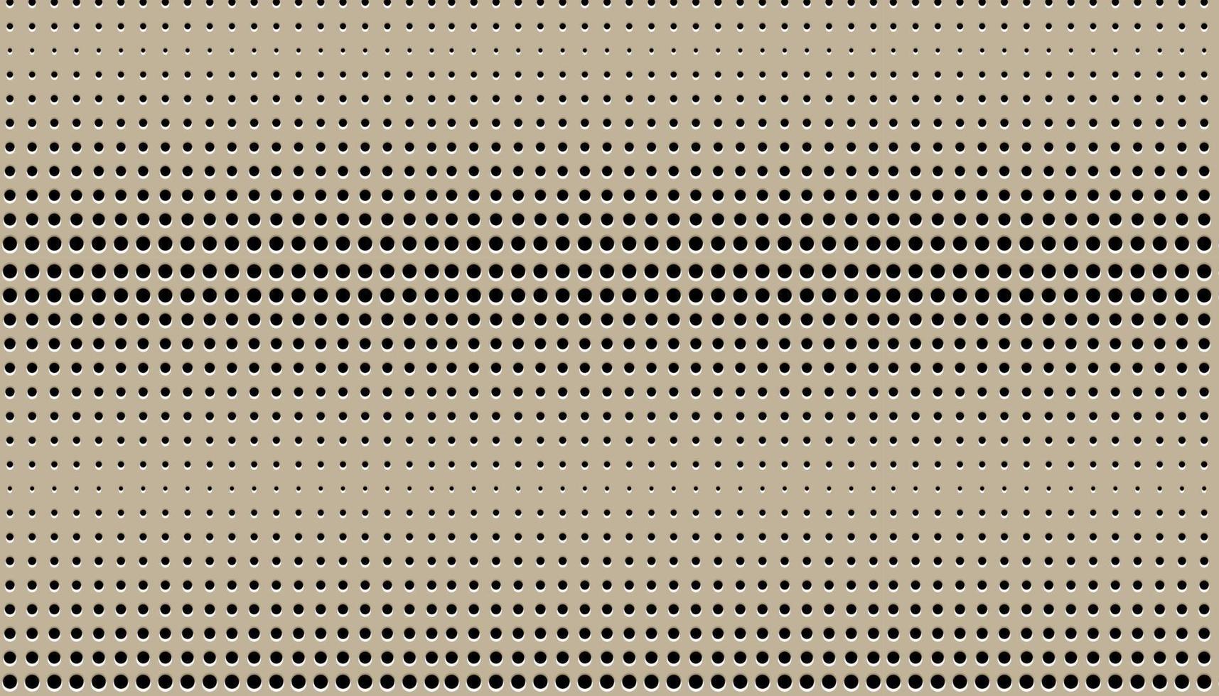 Metal  perforated pattern texture mesh background. vector