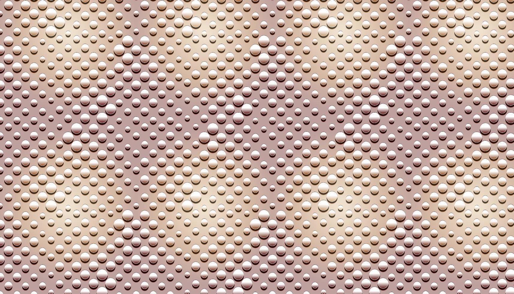Metal background texture with bumps dots. vector