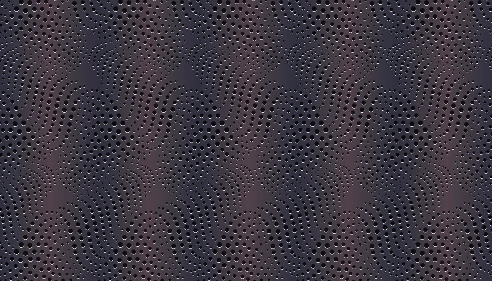 Metal  perforated pattern texture mesh background. vector