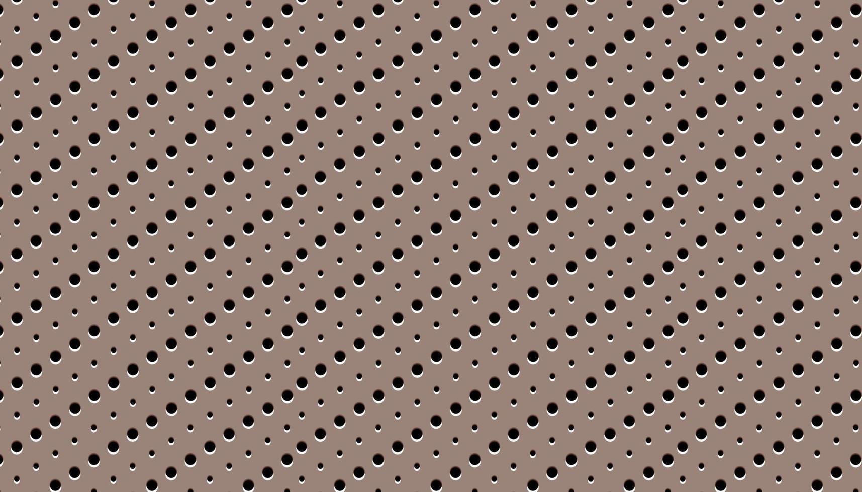 fondo de malla de textura de patrón perforado de metal. vector