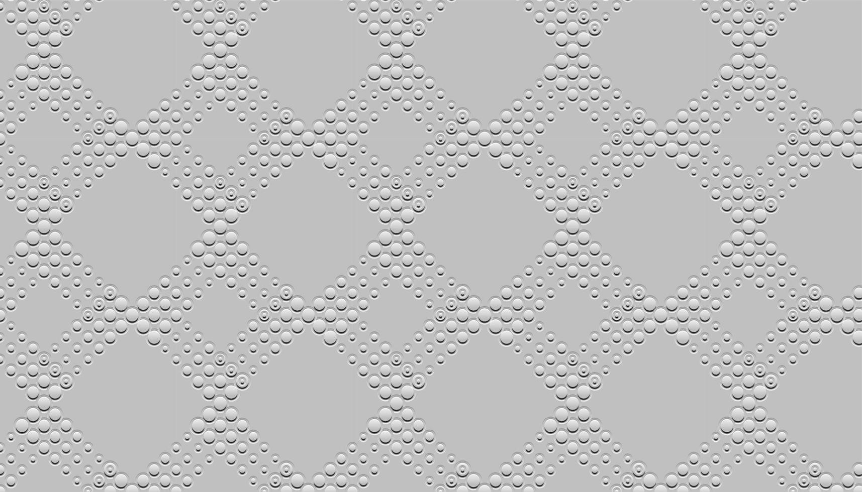 Metal  perforated pattern texture mesh background. vector