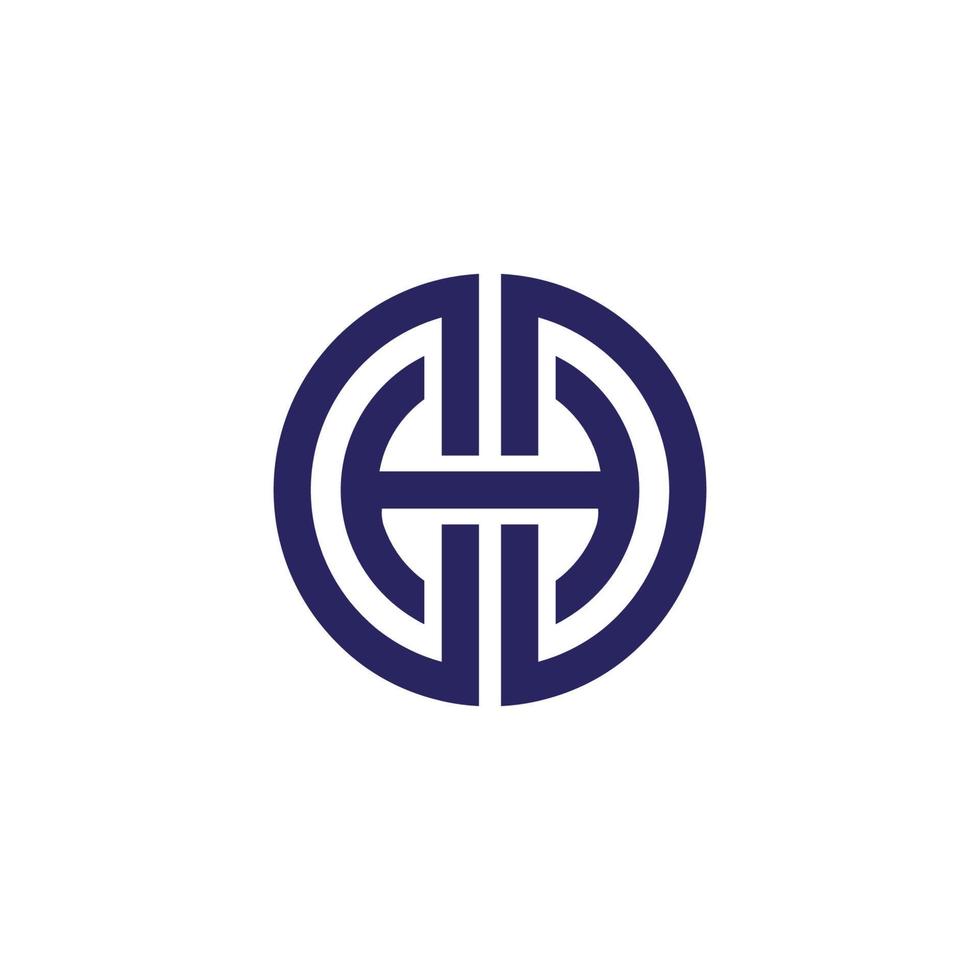 Letter DD logo design vector image