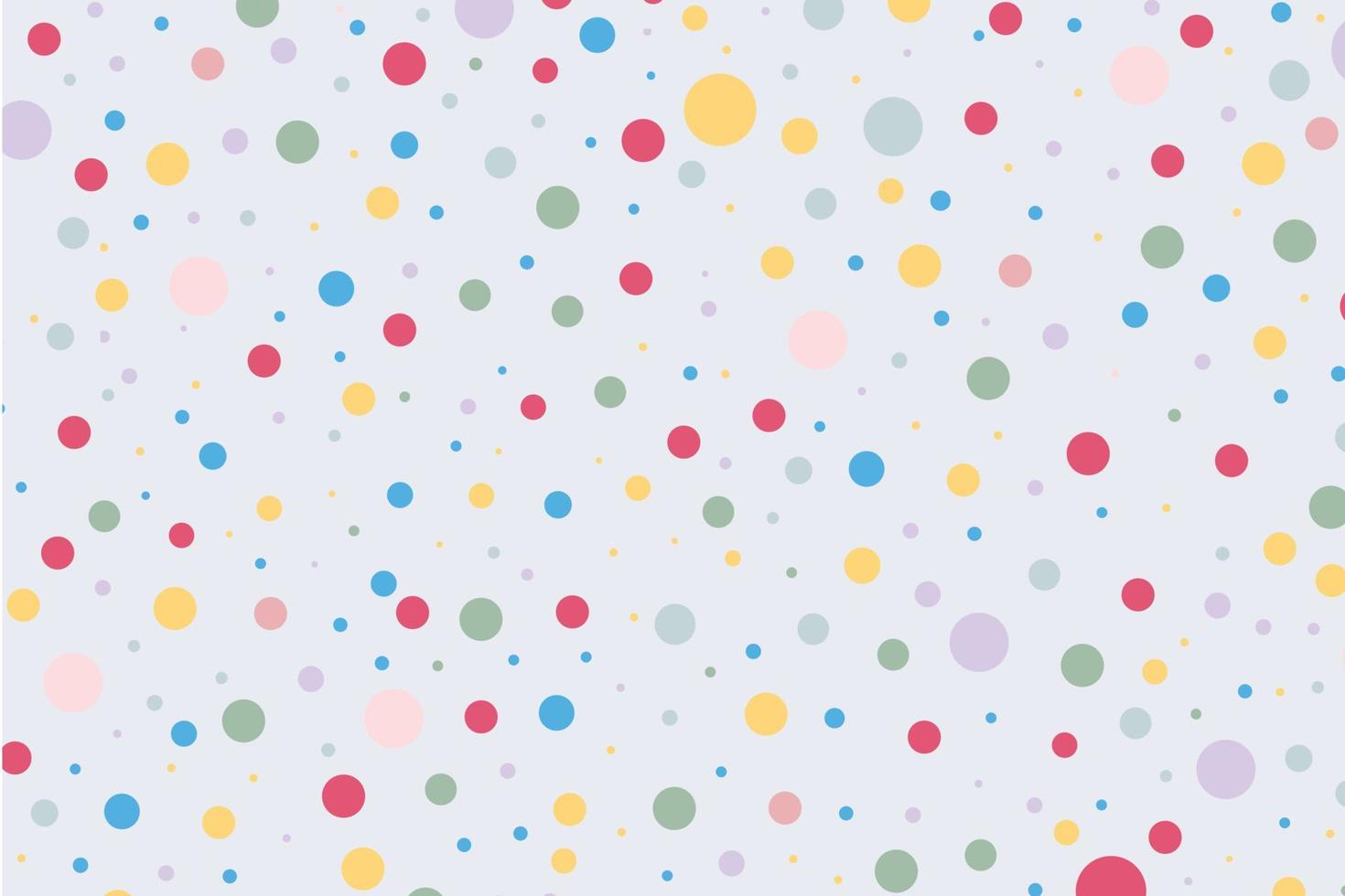 Colorful dots background texture pattern vector