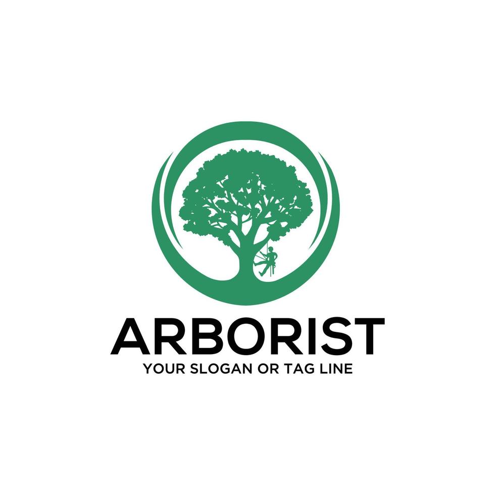 Arborist Logo design and vector image
