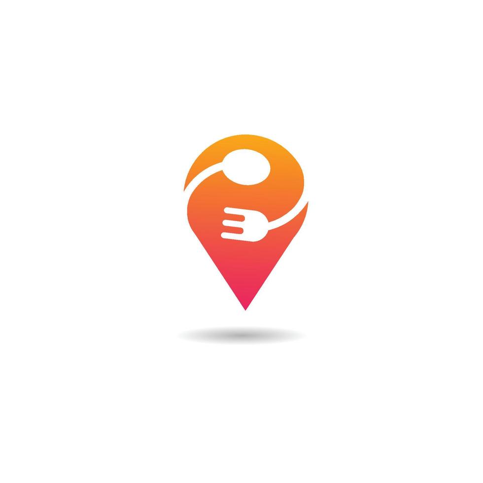 location food logo design and vector image