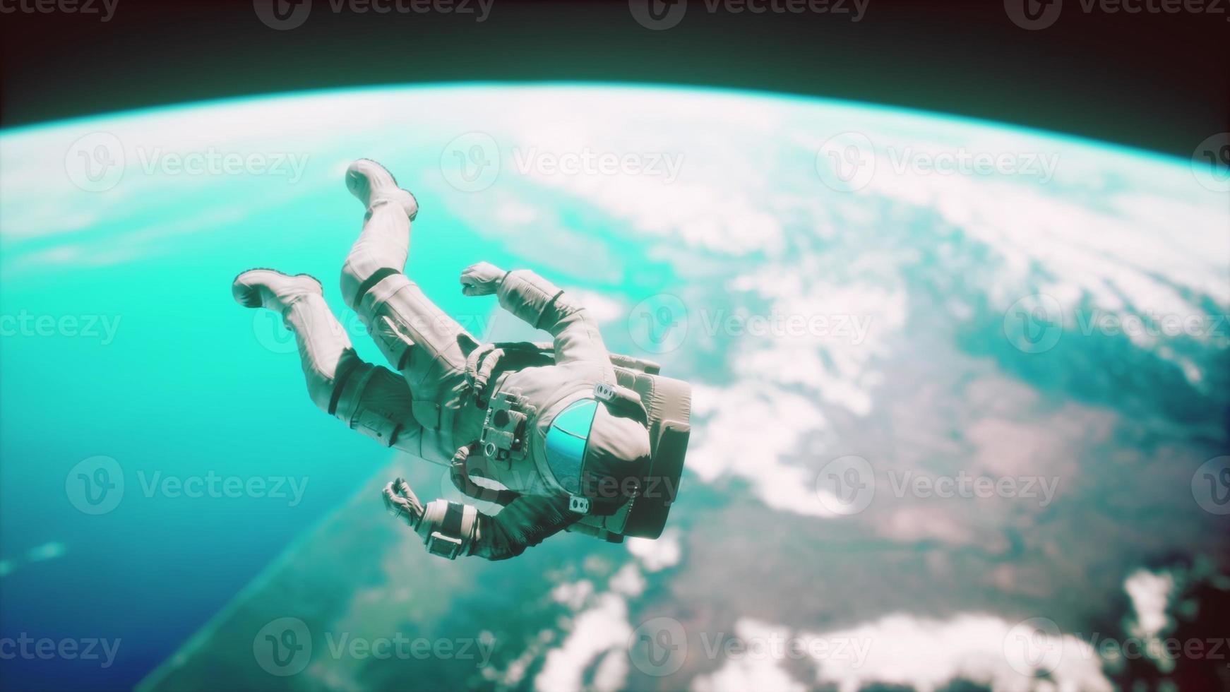 dead astronaut leaving Earth orbit Elements of this image furnished by NASA photo