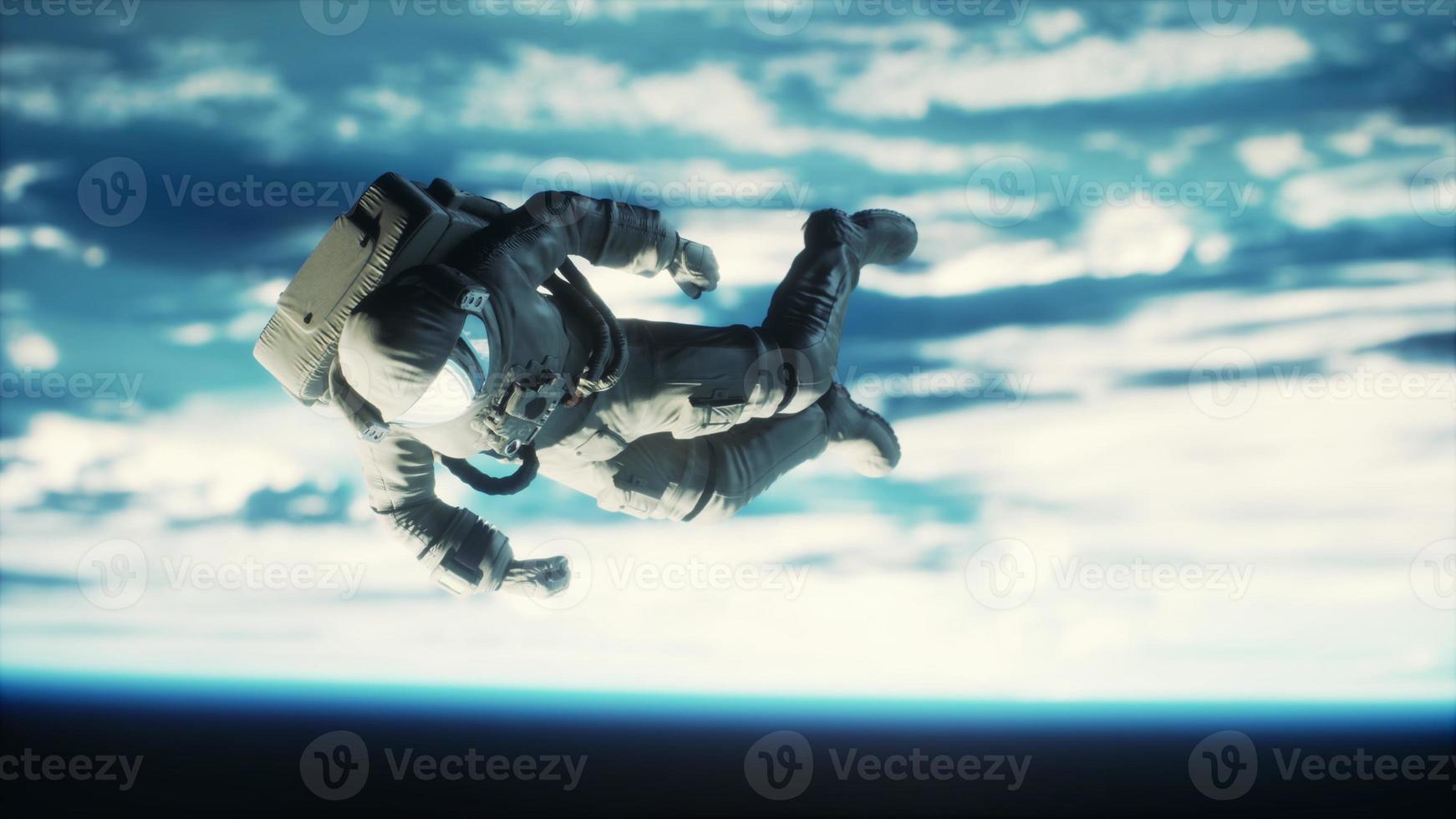 dead Astronaut in outer space Elements of this image furnished by NASA photo