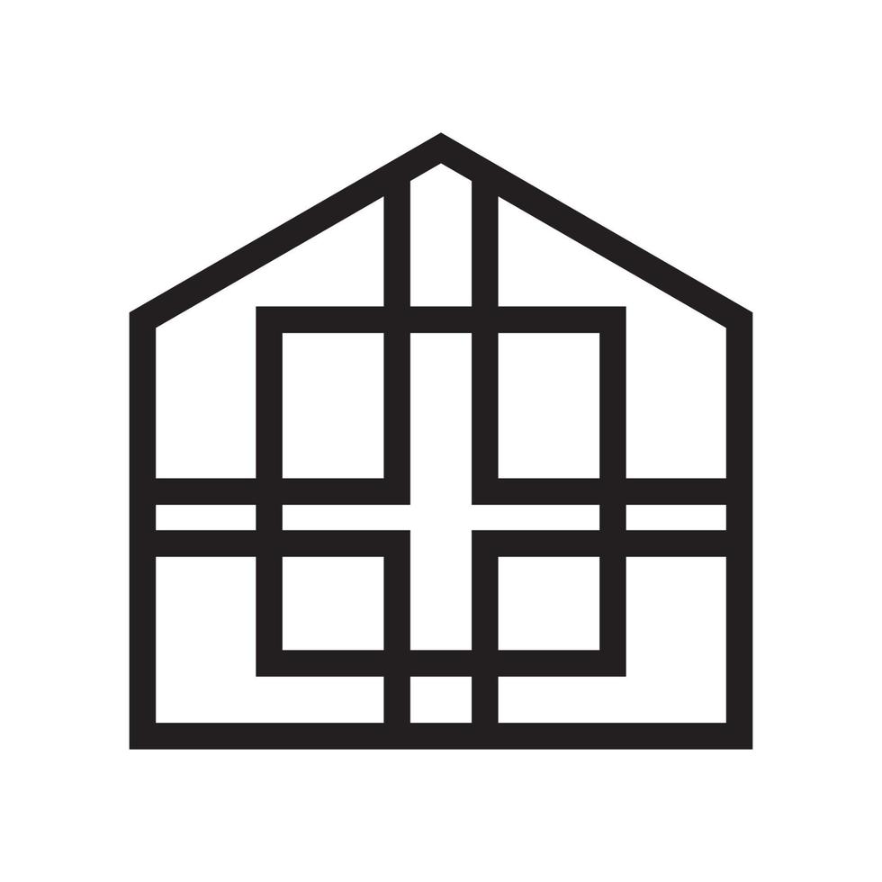 line home glass minimalist logo design vector graphic symbol icon sign illustration creative idea