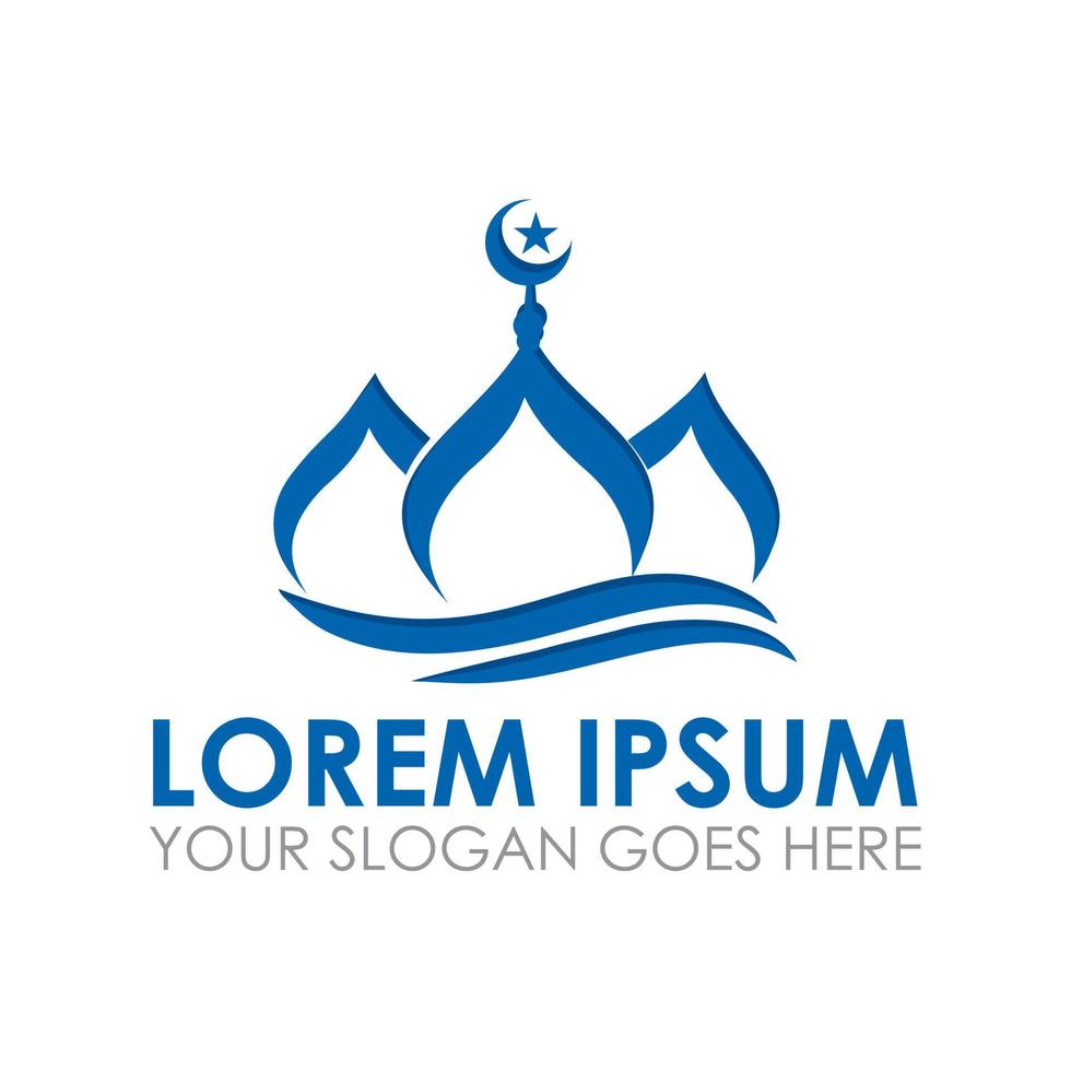 mosque vector , islamic logo vector