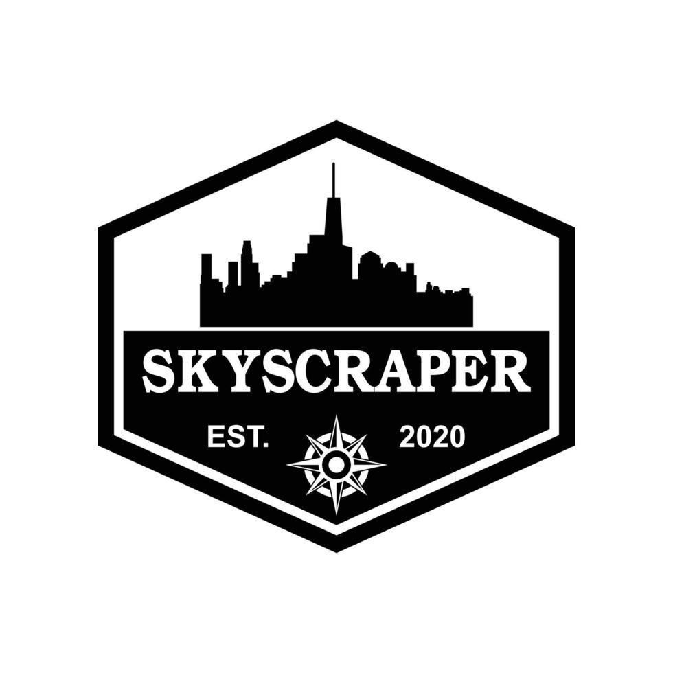 The Tallest Skyscraper Vector , Architecture Logo