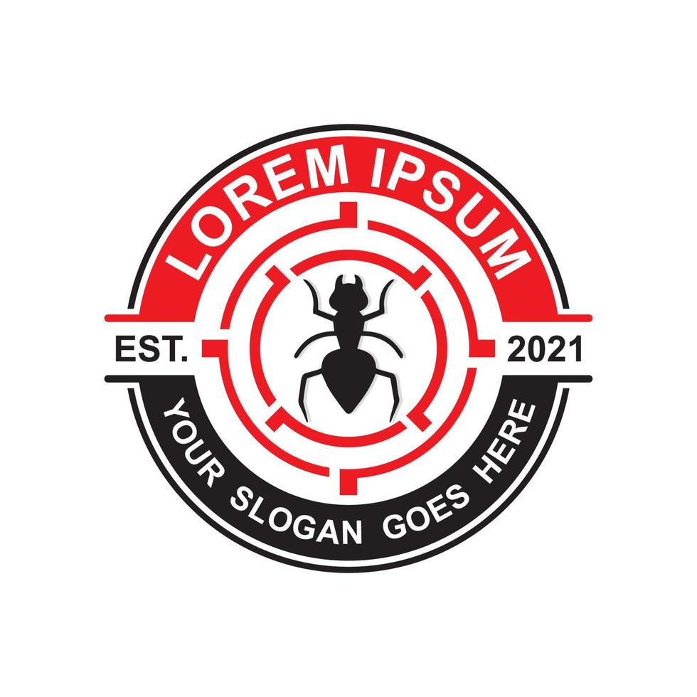 pest control logo , pesticide logo vector