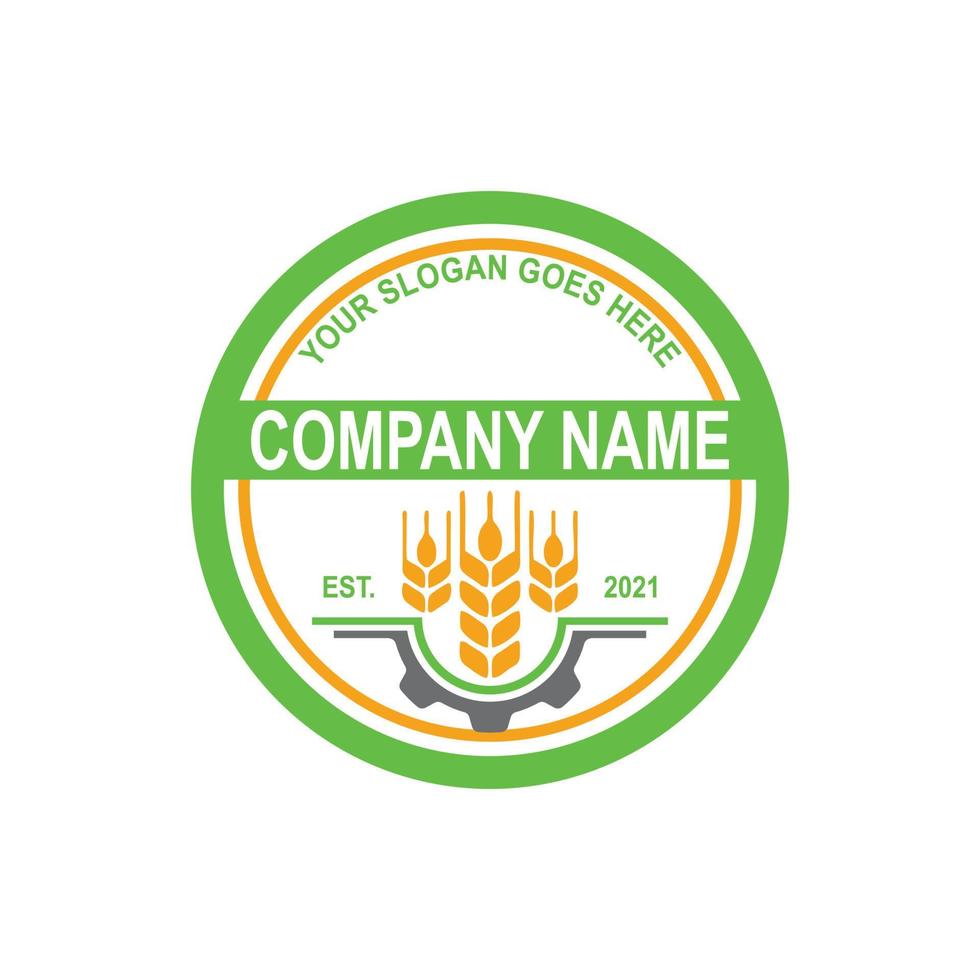 agriculture vector , farm logo vector