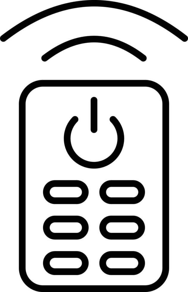 Remote Control Icon Style vector