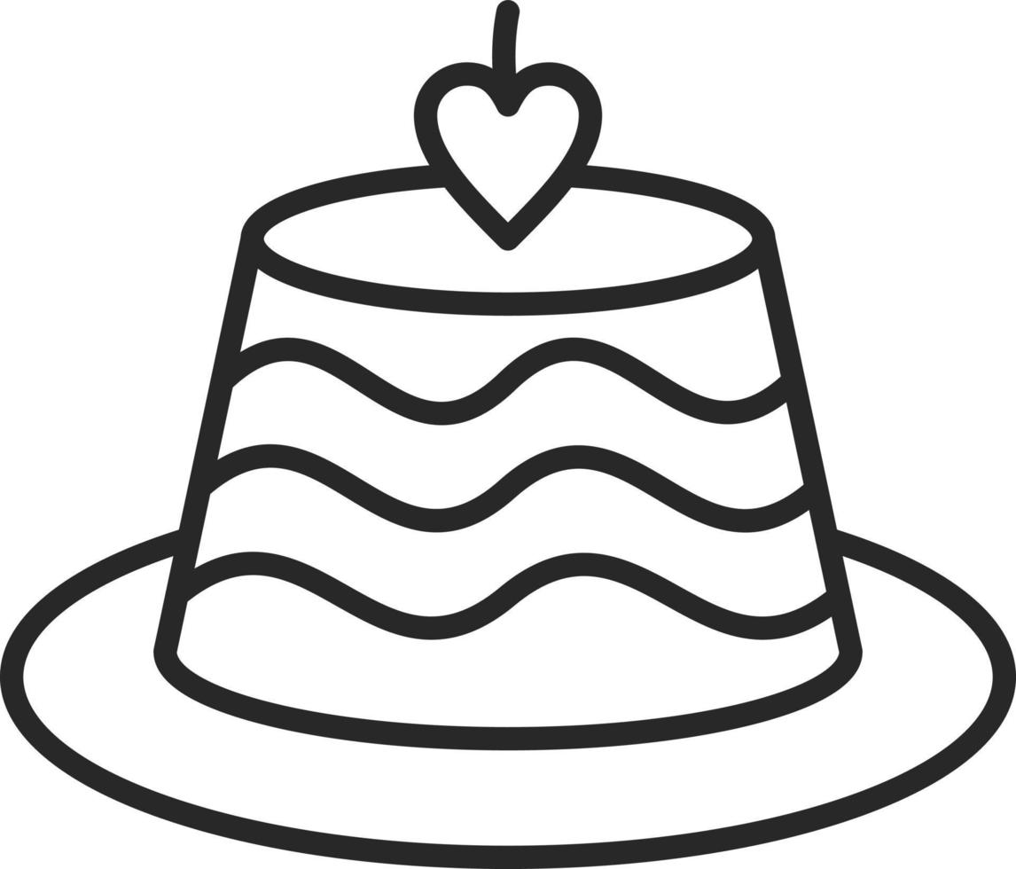 Pudding Icon Style vector