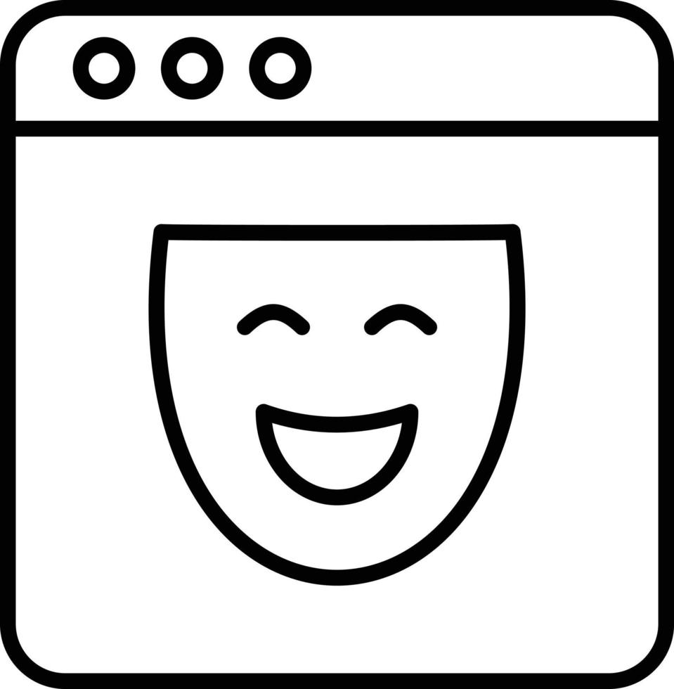 Dark Web Icon Style vector