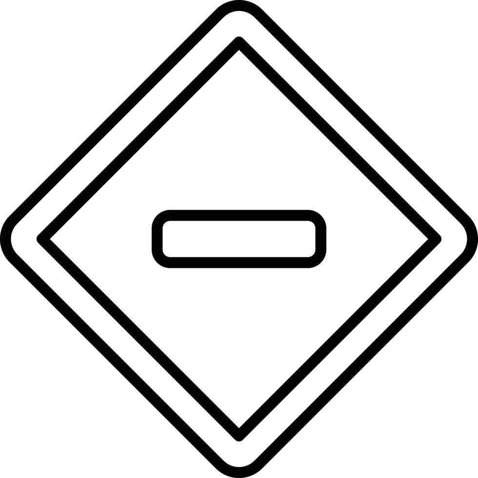 No Entry Icon Style vector