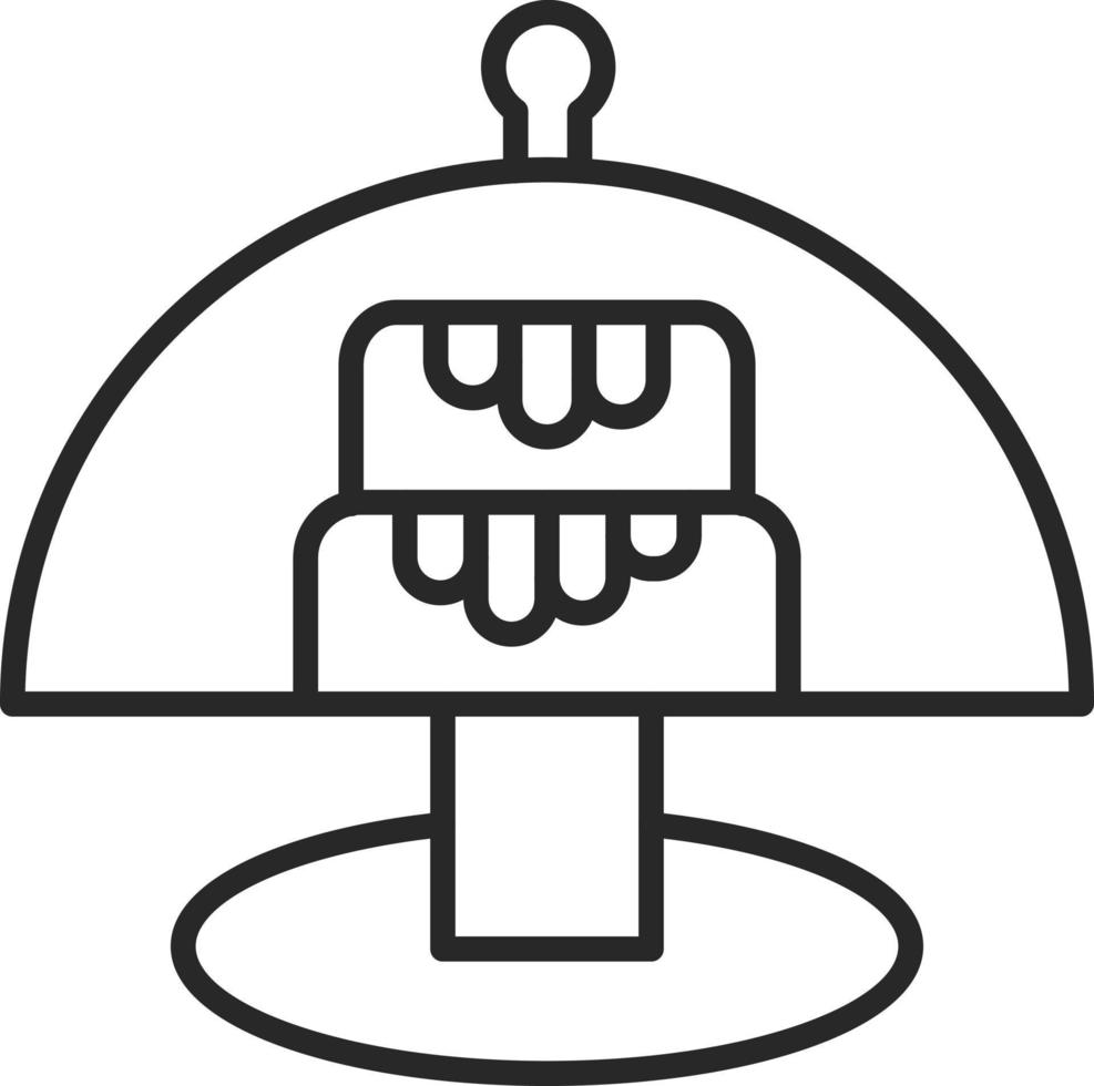 Cake Dome Icon Style vector