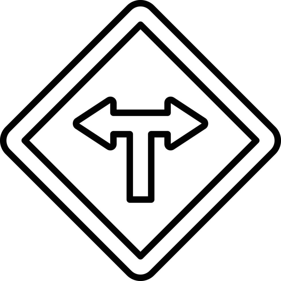 Junction Icon Style vector