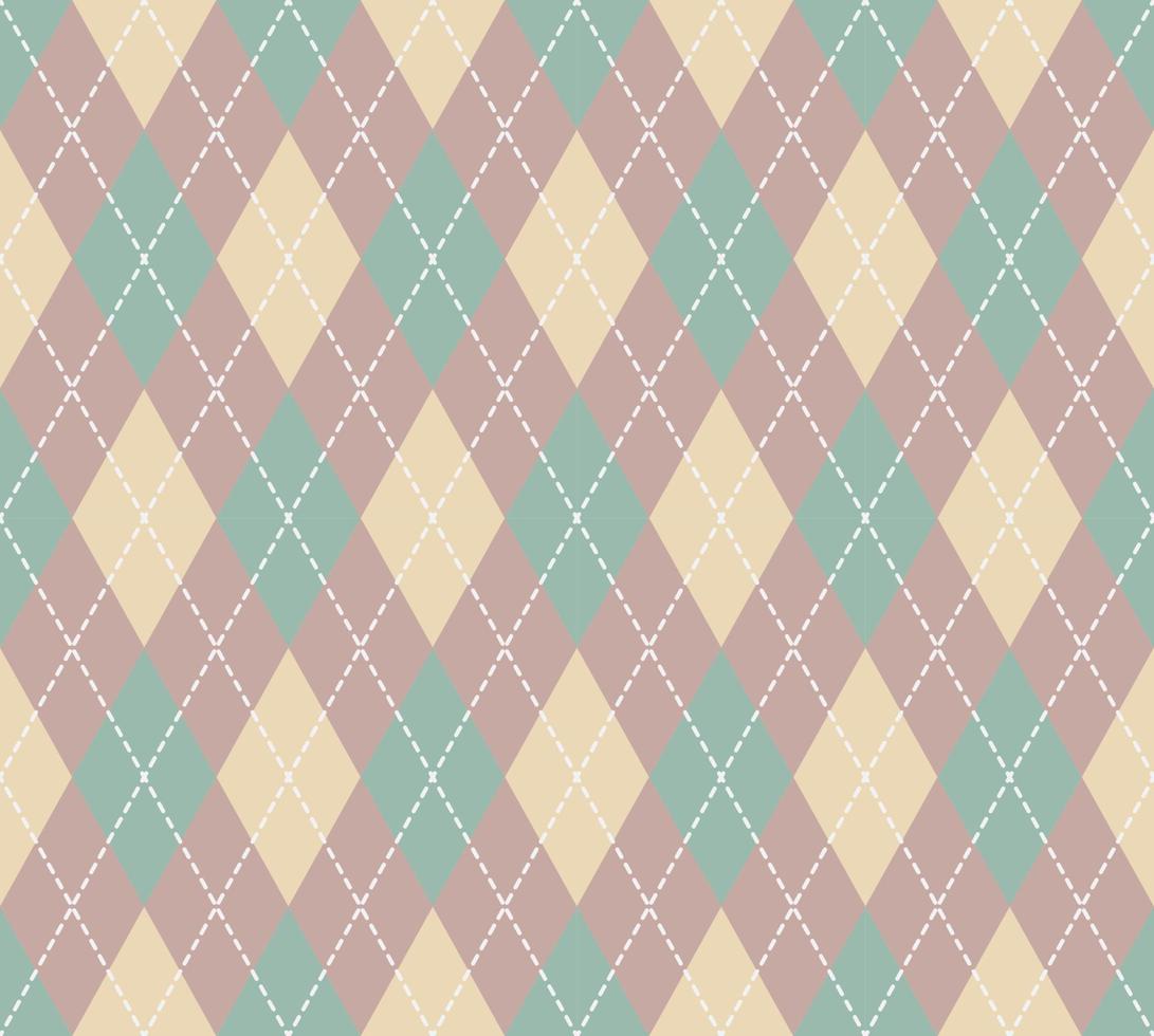 Argyle Pattern vector texture background