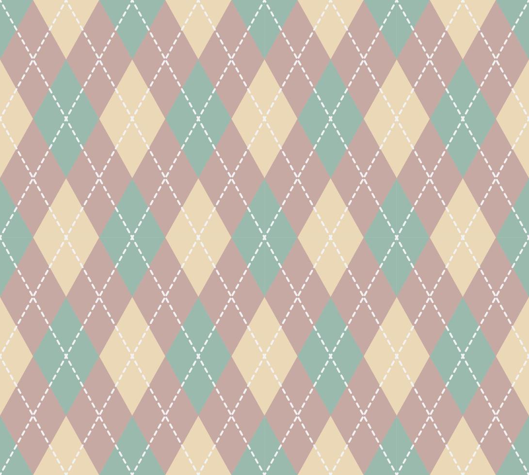 Argyle Pattern vector texture background