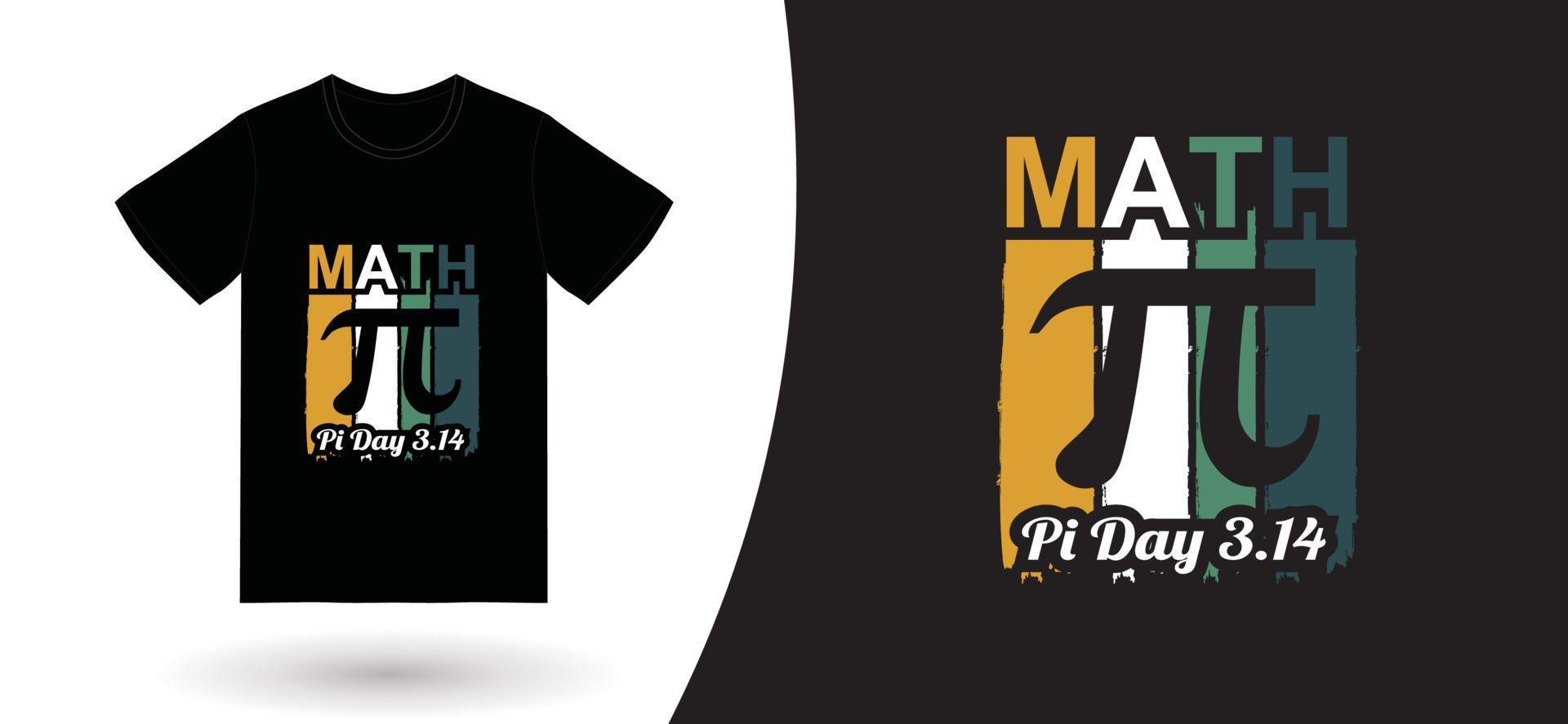 pi day t-shirt design vector. For t-shirt print and other uses 5527087  Vector Art at Vecteezy