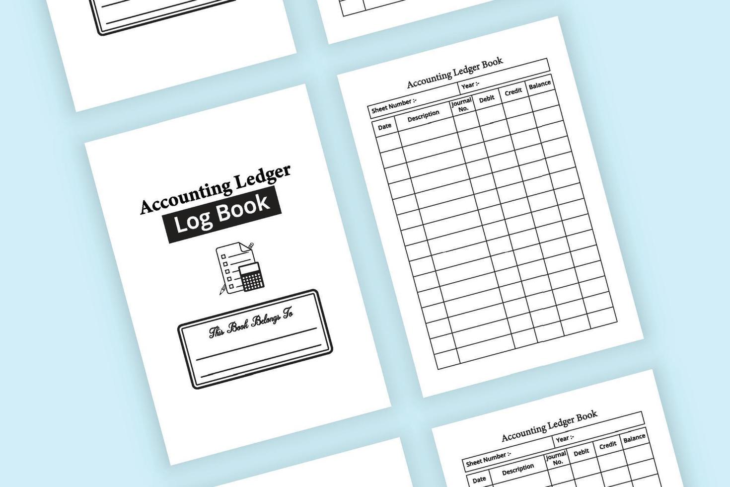Account Tracker Notebook: Ledger Notebook, Expense Ledger Book for