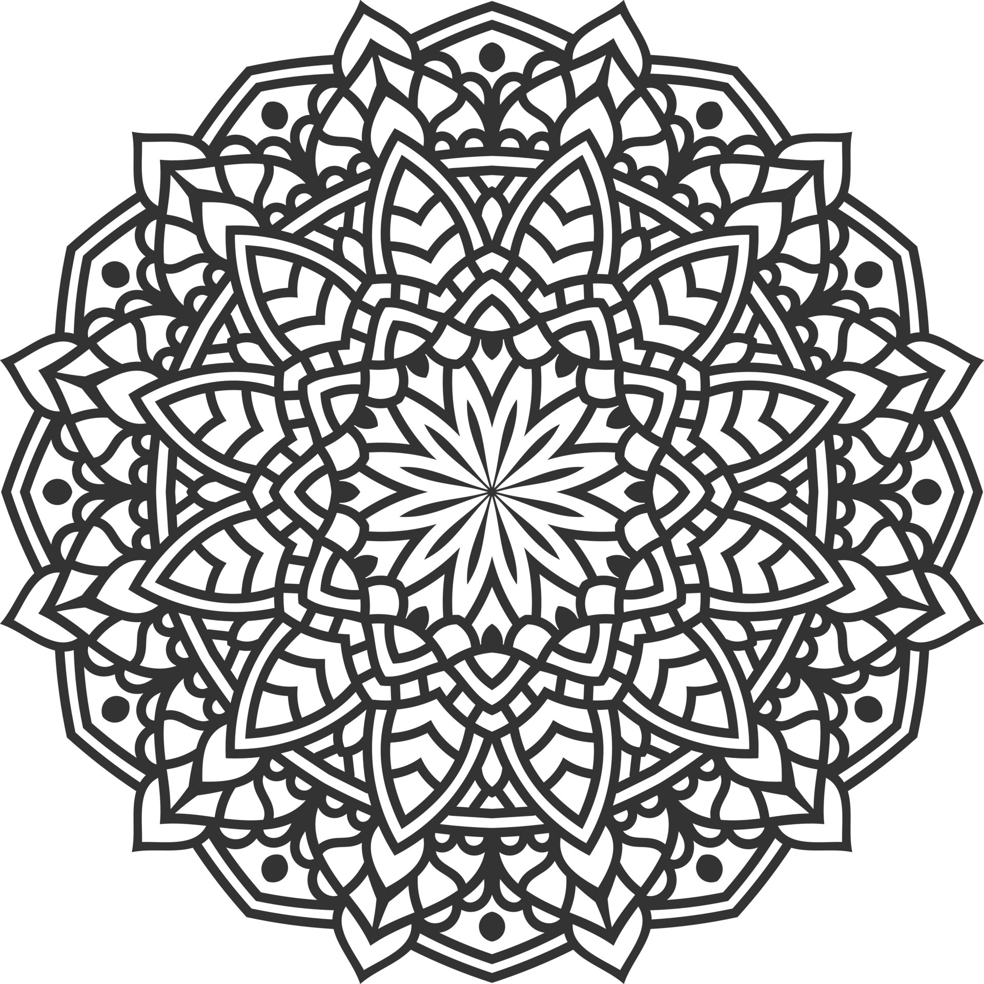 Mandala Art in Luxury Style 5529455 Vector Art at Vecteezy